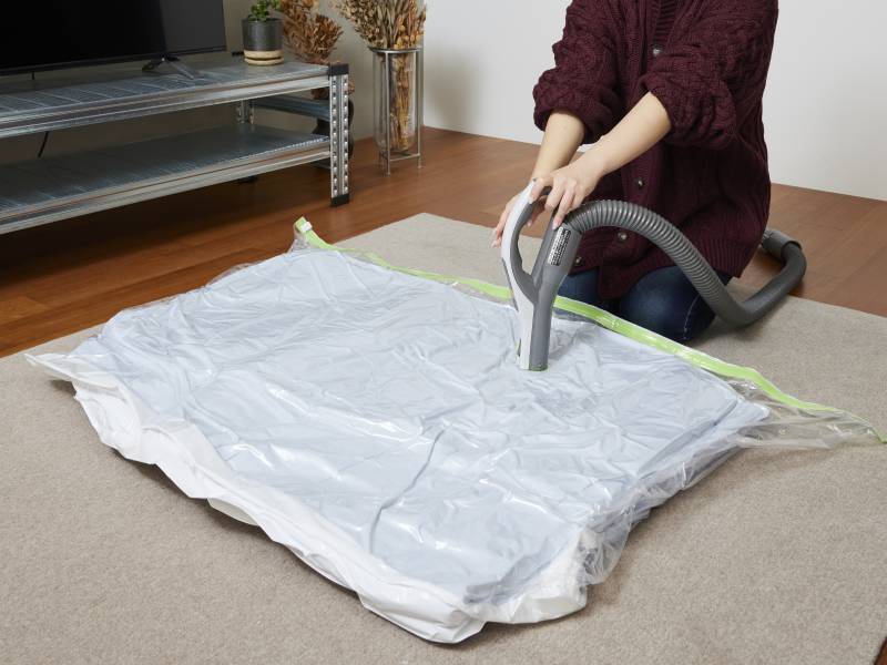 ダブル掛けふとん用 圧縮袋 Lサイズ