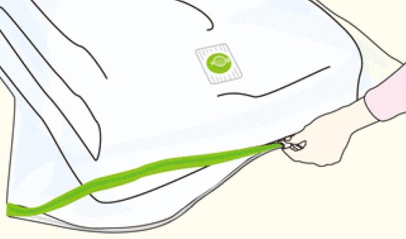 圧縮袋の上手な使い方
